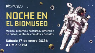 Paga $9: Noche en el Biomuseo