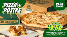 Paga $9.50: Pizza Familiar y Rolls