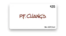 Desde $25 en PF Chang's