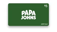 Desde $5 en Papa John's