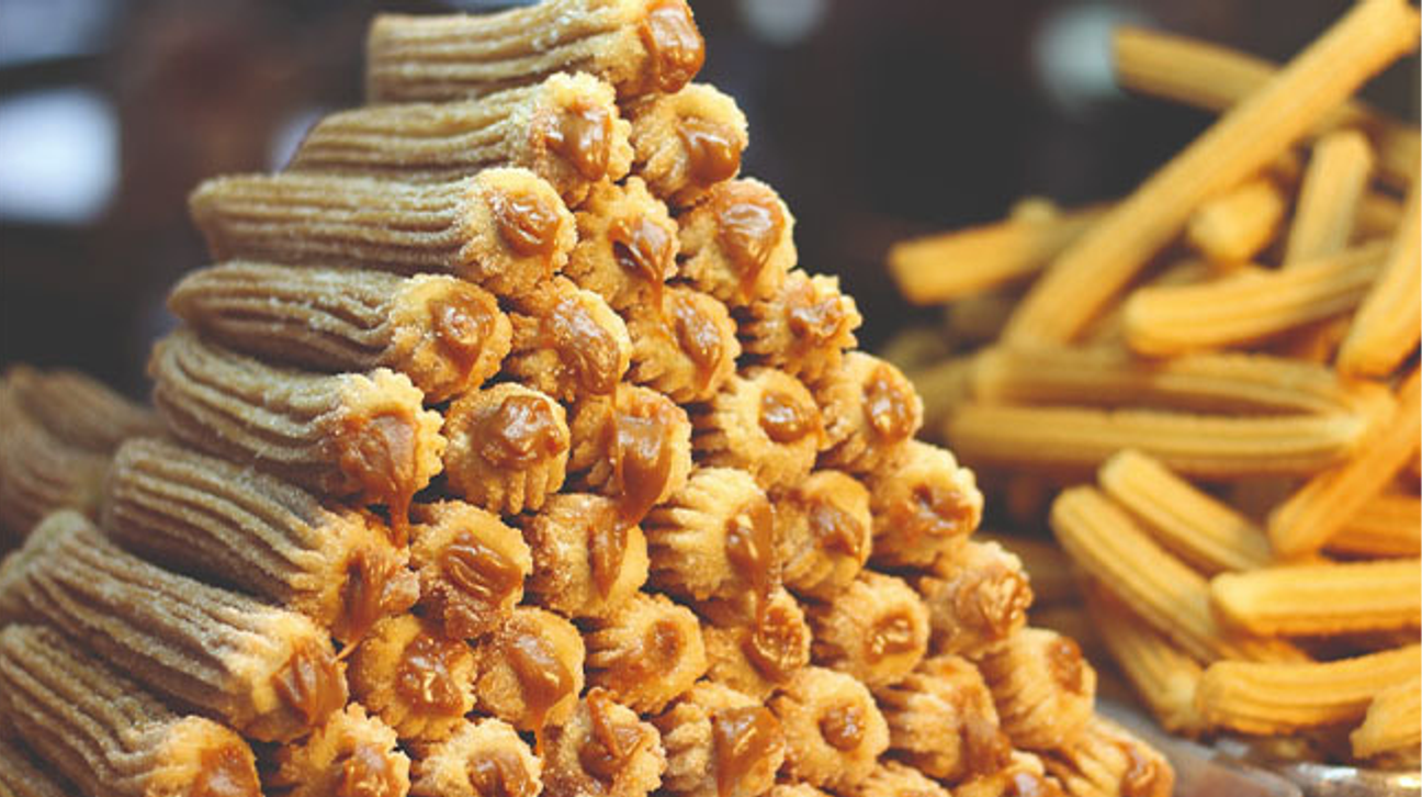 Churrería Manolo Paga por churros sencillos en Churrería